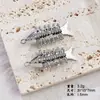 Banho de Ouro Real, Galvanoplastia Conservadora de Cor, Pingente de Peixe Dourado Koi, Joias Artesanais DIY, Acessórios para Pulseira, Colar, Brinco