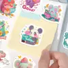 50 Pegatinas de Animales de Dibujos Animados de Dopamina para Teléfonos Móviles, Portátiles, Maletas, Pegatinas Decorativas para Cuadernos