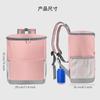 Mochila de Picnic al Aire Libre Bolsa de Hielo Gran Capacidad Bolsa de Hombro Refrigerante Peva Voltaje a Prueba de Fugas Bolsa Isotérmica para Mantener Frescos los Picnic