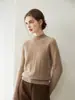 Nuevo Suéter 100% Cachemir Puro Otoño/Invierno 2026, Jersey de Punto Cálido para Mujer con Cuello Alto y Diseño de Trenzas