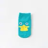 Nuevos Calcetines Infantiles Animales de Dibujos Animados 3D Calcetines para Bebé Pegamento de Puntos Antideslizantes Calcetines de Piso para Bebé Venta al por Mayor de Fábrica