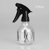 Pet250Ml Tesoura Pente Frasco Spray Frasco Spray para Cabeleireiro Equipamento de Cabeleireiro Frasco Spray Tipo Push Frasco Spray Ajustável