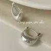 Pendientes de Plata de Ley S925 con Raya de Bolso para Mujer, Estilo Ins Versátiles de Alta Calidad, Pendientes Minimalistas