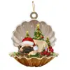 Colgante de Perro Durmiendo de Acrílico para Coche, Colgante para Árbol de Navidad, Decoración del Hogar - Nuevo Producto Transfronterizo