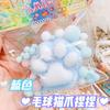 Explosiones transfronterizas peluche de dona garra de gato pellizco barro musical sensación alto valor de color网红 en vivo bolsa ciega juguete de descompresión