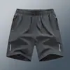 Pantalones Cortos de Cinco Puntos de Marca de Verano Finos de Moda de Seda de Hielo de Secado Rápido para Hombre Pantalones Cortos Deportivos Casuales para Hombre Sueltos Transpirables de Playa para Hombre Talla Grande