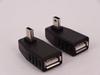 Adaptador de audio tipo T para coche, unidad flash USB, MINI USB macho a USB hembra, adaptador OTG para MP3 de coche