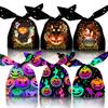 Bolsa de calabaza de Halloween, bolsa de dulces decorativa, bolsa de regalo para jardín de infantes, bolsa de comida con forma de galleta fantasma, paquete de colores mixtos transfronterizos