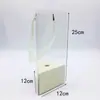 Caixa Triangular Transparente para Flores de Pet para o Dia da Mulher, Dia das Mães, Dia dos Professores, Dia dos Namorados e Caixas de Presente para Flores