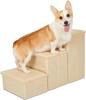 Escaleras transfronterizas para perros, escaleras para mascotas, escalones de esponja, sofá cama para perros pequeños, escalera para subir con pendiente