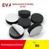 Almofada de pé para bandeja de chá redonda diâmetro 30*10mm EVA pedra jogo de chá almofada de borracha espessada mesa de chá mais almofada antiderrapante de diâmetro duro