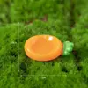 Enfeites de paisagem em miniatura, decorações de jardinagem, artesanato em resina, pequenos enfeites de mesa, coelhinhos de desenho animado fofos para DIY