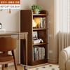 Librero de Madera Maciza Estante de Almacenamiento de Pie Sala de Estar Montado en la Pared Estilo Japonés Gabinete de Combinación Libre Almacenamiento Exhibición Librero Bajo
