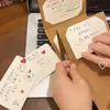 Álbum de cartões estilo sanfona, kit de artesanato de cartão de felicitações retrátil, um presente criativo para casais no Festival Qixi e Dia dos Namorados, prático e durável