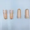 Ventas Directas de Fábrica 20 Dientes 6.5g Tubo para Mascotas Embrión Cosméticos Diarios Tubo de Plástico Embrión Tubo Transparente Botella de Plástico Embrión Tubo Embrión