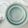Selos de silicone de grau alimentício Anel de vedação de silicone transparente e branco Anel de vedação de tampa de copo de água