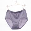 Encontre uma Nova Cueca de Algodão de Cor Pura da Fábrica para Mulheres Plus Size, Tamanho Grande, Jacquard Sem Costura, Pós-parto, Cintura Média, Roupa Íntima Feminina