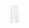 2026ss Verano Casual Fin de Semana/Flor 3D Chica Picante Top sin Mangas de un Hombro Conjunto de Pantalones Largos Anchos de Linterna para Mujer Verano