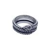 Anillo retro de acero de titanio europeo y americano para hombre, anillo dominante de personalidad, joyería al por mayor de comercio exterior