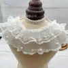 Nuevo Ribete de Encaje de Malla Elástica Alta de Doble Capa, Dobladillo y Puño de Falda Lolita Plisada, Accesorios de Ropa DIY