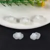 Cuentas de ábaco con brillo dorado, cuentas planas, cuentas trapezoidales de loto, colgantes de material de resina, pulsera y collar DIY al por mayor