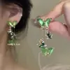 """Desciende la Diosa de la Belleza" - Belleza que Crea Atmósfera con Dulces Aretes de Borla para Mujer, Exquisitos Pinzas para Oreja tipo Mosquitero sin Perforación"""