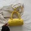 Bolsa de poá de nicho super popular para mulheres, nova bolsa transversal mini versátil requintada 2026, bolsa cilíndrica de mão mais vendida