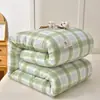 Colcha de algodão puro de Xinjiang, colcha de inverno, removível e lavável, espessa e quente, roupa de cama 100% algodão, colcha de primavera e outono, colcha para dormitório estudantil