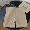 Ropa Interior Interior sin Marcas de Color Sólido Pantalones de Seguridad Dos en Uno de Alta Elasticidad Entrepierna de Algodón Puro Amigable con la Piel Anti-Rozaduras Pantalones de Seguridad para Mujer