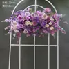 Novo Arranjo Grande de Chão para Casamento Banquete de Noivado Flor Artificial de Seda Acabado Arranjo Floral Decorativo Corredor Arte Floral para Casamento