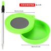 Caja para cebo vivo de plástico verde caja para cebo vivo de plástico verde soporte de dos y tres capas traje hebilla de inserción magnética fuerte magnética completa