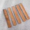 Novo Pavio de Madeira para Fazer Velas em Forma de Coração Padrão Criativo em Forma de Coração Pavio de Madeira para Velas com Base de Metal