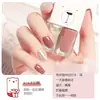 Esmalte de Uñas Doble Esmalte de Uñas Set de Esmalte de Uñas Sin Hornear Larga Duración No Se Rompe No Se Despelleja Esmalte de Uñas Aceitoso