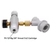 Barril de Cerveza Artesanal 5L/8L/10L Metálico Portátil Barril Dispensador para Exteriores Barril de Segunda Fermentación Conservador de Presión Mini para Homebrew