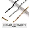 Cadena de Caja de Hierro, Cadena de Caja Cuadrada, Cadena para Correa de Hombro de Bolso, Cadena Decorativa para Collar de Ropa, Accesorios de Ferretería Hechos a Mano para DIY