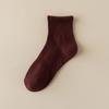 Calcetines Zhuji para Hombre de Verano Finos de Malla Algodón Puro Desodorante Media Caña Calcetines de Algodón para Hombre Transpirables y Absorbentes del Sudor