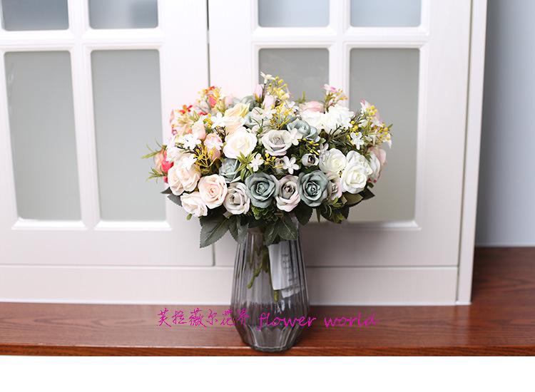 仿真婚礼现场绢花