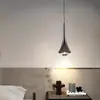 Lámpara de araña de mesita de noche, moderna y simple, ajustable, creativa, de lujo ligero, lámpara de mesita de noche para dormitorio principal, araña pequeña, lámpara colgante para comedor