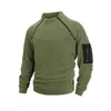 Sudadera con capucha deportiva casual holgada de color liso con cuello alto, cálida, de forro polar coral para hombre, Amazon Primavera/Otoño