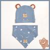 Gorro fetal sin hueso para bebé de 0 a 6 meses para recién nacidos niños y niñas sombrero suave amigable con la piel gorro para fontanela otoño cabeza nuevo