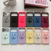 Funda de Silicona Magnética con Anillo en Forma de Corazón Tipo Líquido para Teléfono Magsafe para Apple iPhone 18/17/16 y Huawei