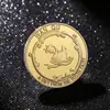 Spot atacado moeda da fada do dente infantil troca de dente moeda comemorativa moeda de dente de leite comércio exterior fada do dente moeda de ouro e prata medalha comemorativa