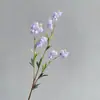 Campanilla de viento de lirio del valle de simulación de alta calidad, reloj colgante, flor de estilo coreano, pequeño, fresco, silvestre, arreglo floral natural, adornos para sala de estar, flores artificiales