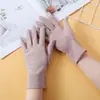 Guantes de Verano Populares para Mujer de Algodón Transpirable Pantalla Táctil Conducción Anti-UV Moda Deportiva Antideslizante Parasol Protección Solar M501