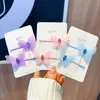 Internet-famoso Princesa Pequena Fita Bow Hairpin Crianças Menina Hanfu Purple Hairpin Acessórios de cabelo das meninas