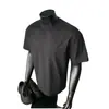 Camiseta Esportiva Unisex de Manga Curta, Nova, Versátil, Fashion, Alta Qualidade, Respirável, Secagem Rápida, Fresca, Solta