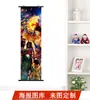Pintura en spray HD una pieza póster de dibujos animados japoneses Luffy Sauron Pintura decorativa de pared pintura colgante bidimensional