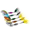 Isca Spinnerbait de Composto 6,5g para Pesca Spinning com Vara e Molinete, Peixe de Chumbo, Equipamento de Pesca em Água Doce e Salgada para Tilápia e Peixes de Superfície