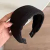 Diadema Estilo Corea del Sur Ensanchada Sentido de Alta Gama Pinza para el Cabello de Ala Ancha Nuevo Accesorio para el Cabello de la Parte Superior del Cráneo de Mujer Antideslizante Sin Presión Cabello