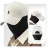 Boné de beisebol bordado com a letra R para homens e mulheres, algodão puro, lavável, proteção solar, boné de aba curva com copa rígida, atacado, logotipo personalizado OEM